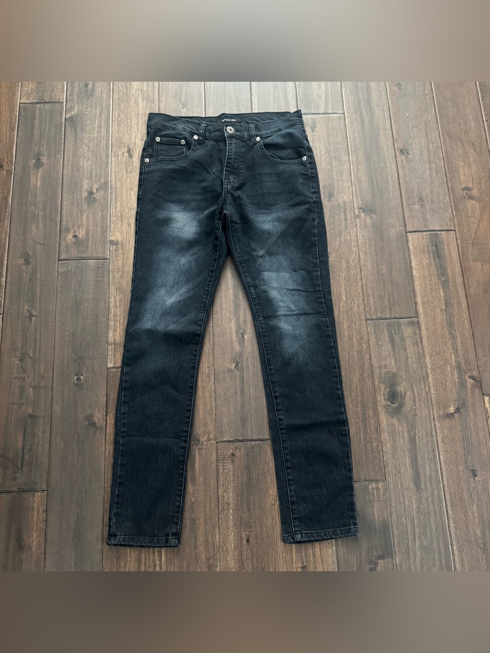 Royal Link Dark Wash Faded Men’s Straight Leg Jeans 32x30